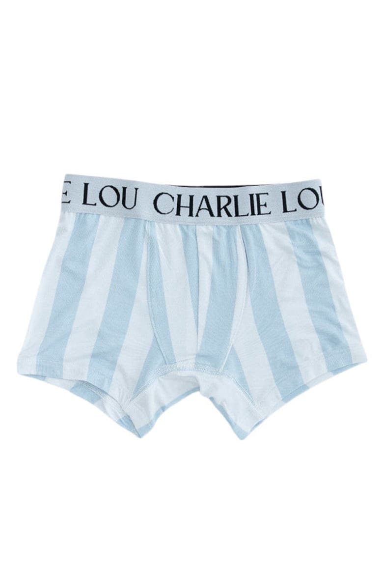 Baby Boy's Cotton Candy Clouds Stretchy Boxers, Main, color, Blue