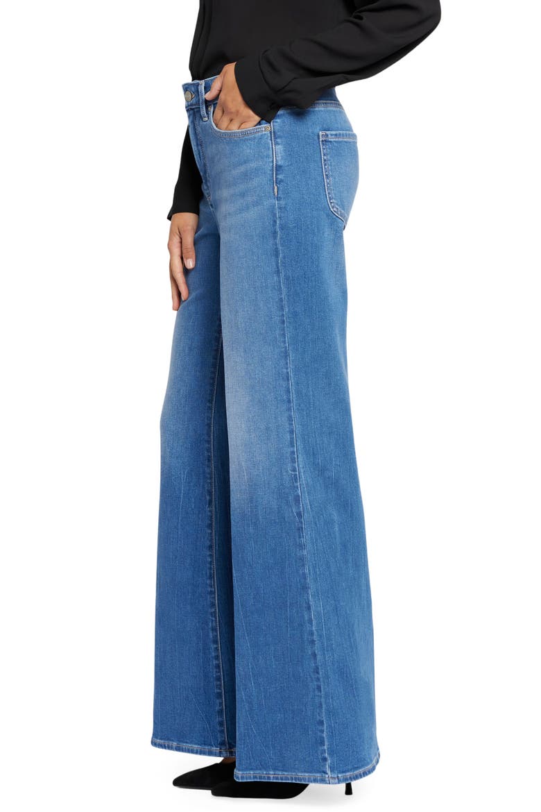 Mia Palazzo High Waist Flare Jeans, Alternate, color, FAIRMONT