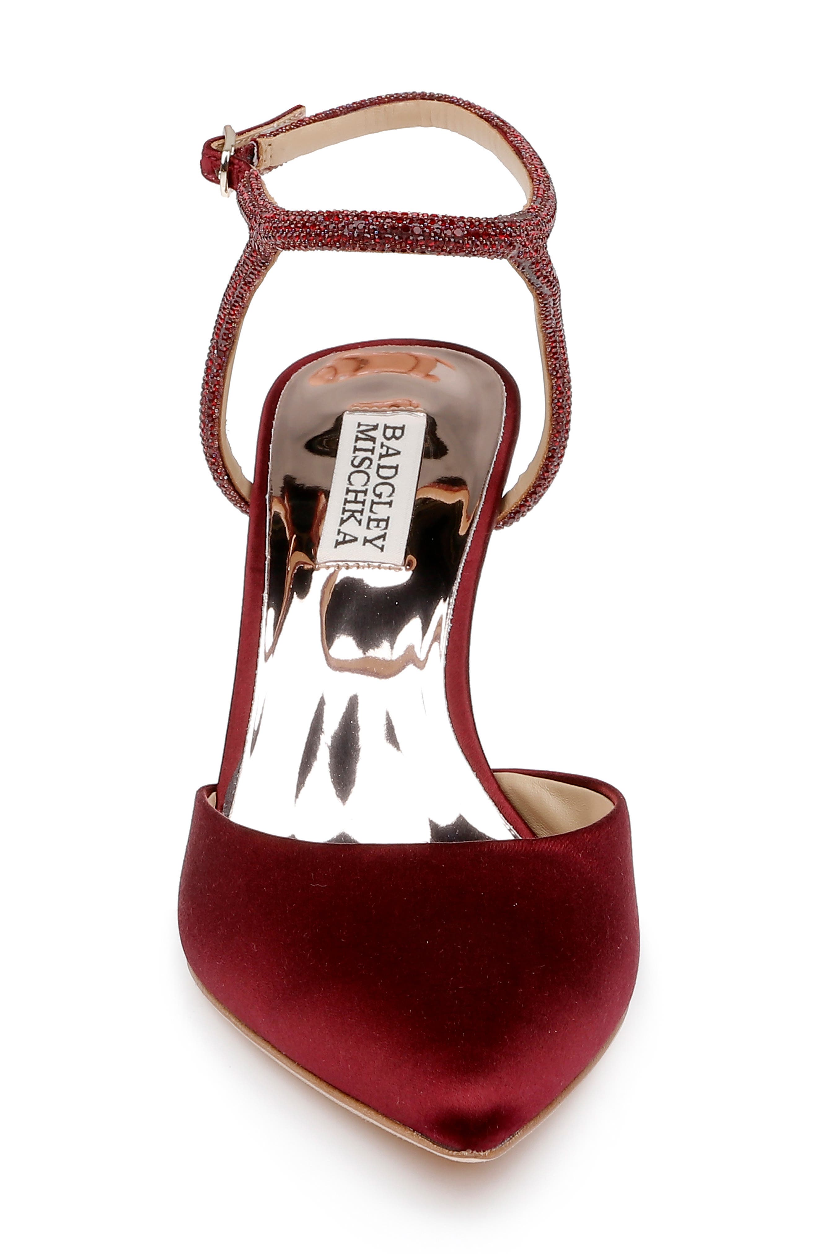 Kamilah Ankle Strap Pump, Alternate, color, CHIANTI