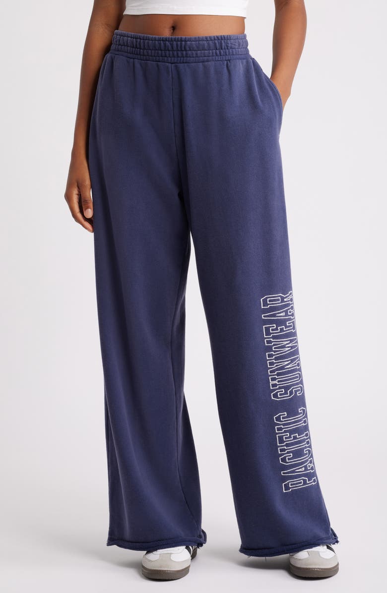 PacSun Washed Extreme Baggy Wide Leg Sweatpants, Main, color, 