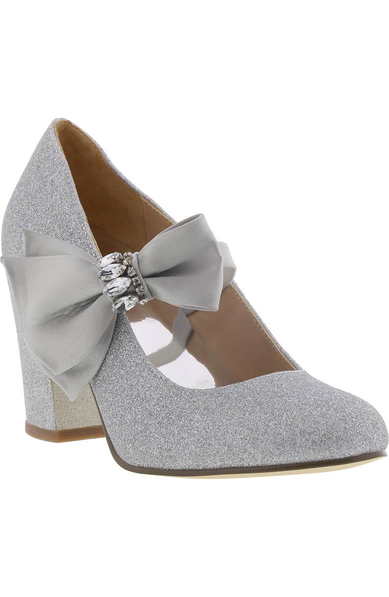Badgley Mischka Collection Badgley Mischka Kylie Bow Pump, Main, color,