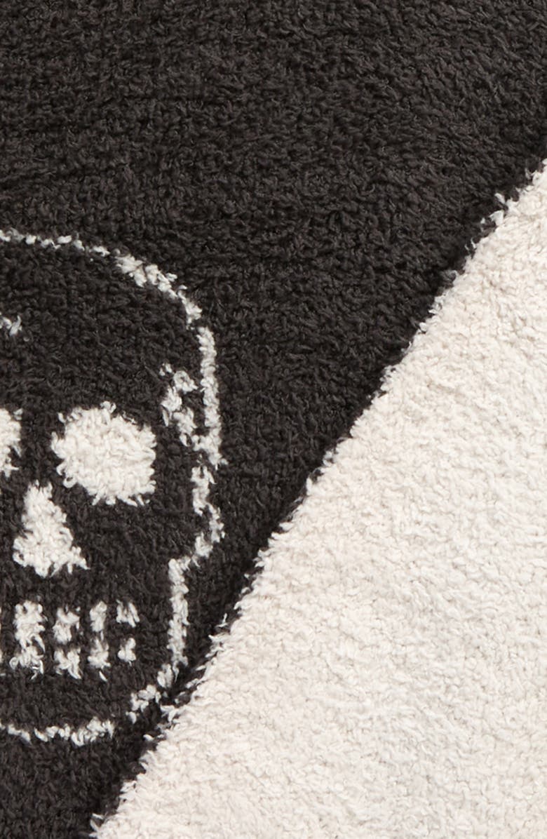 Barefoot Dreams<sup>®</sup> CozyChic<sup>™</sup> Skull Throw Blanket, Alternate, color,