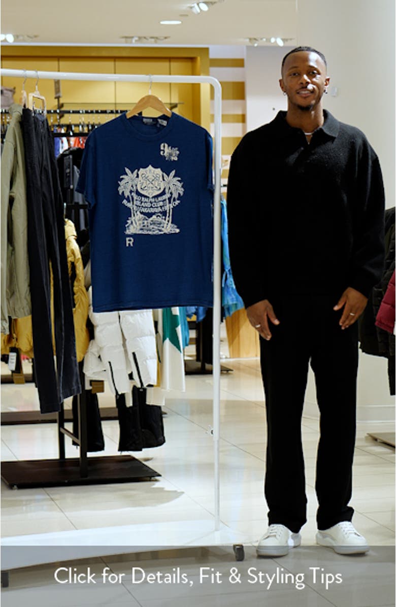 Classic Fit Cotton Jersey Graphic T-Shirt, sales video thumbnail