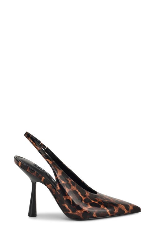 Nine West Kates Slingback Pointed Toe Pump In Multi