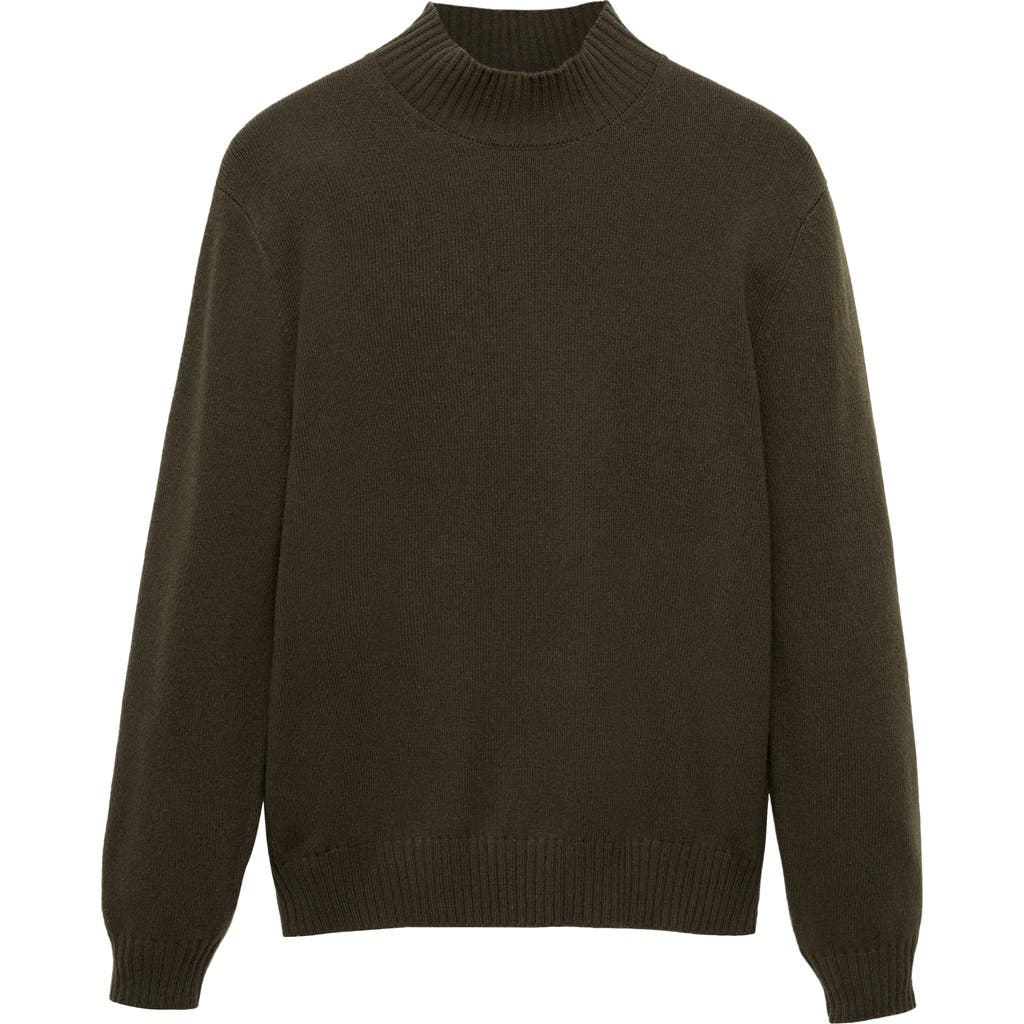 Mango Pull In Khaki Green