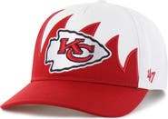 '47 Men's '47 White Kansas City Chiefs Jagged Hitch Adjustable Hat