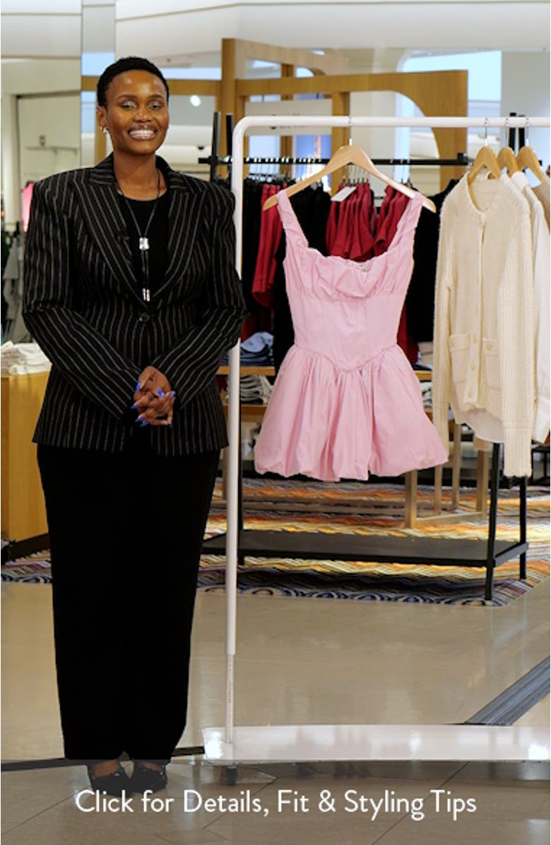 Le Puff Tulle Minidress, sales video thumbnail