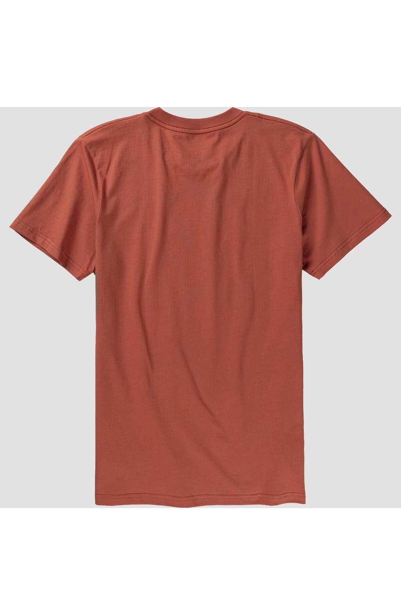 Coalatree Unisex Weekend Plans Cotton Short-Sleeve T-Shirt, Alternate, color, Brick