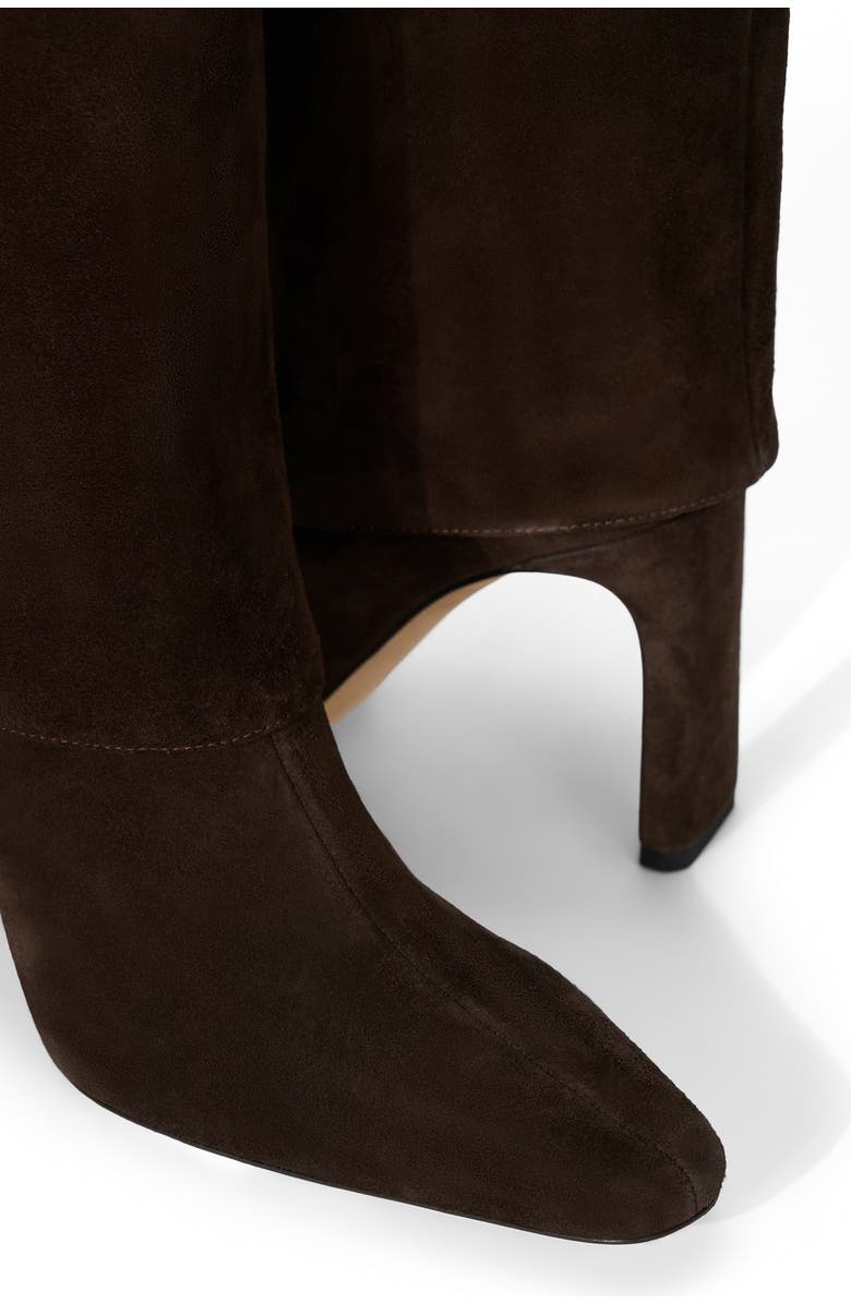 STAUD Wally Foldover Boot, Alternate, color, Espresso