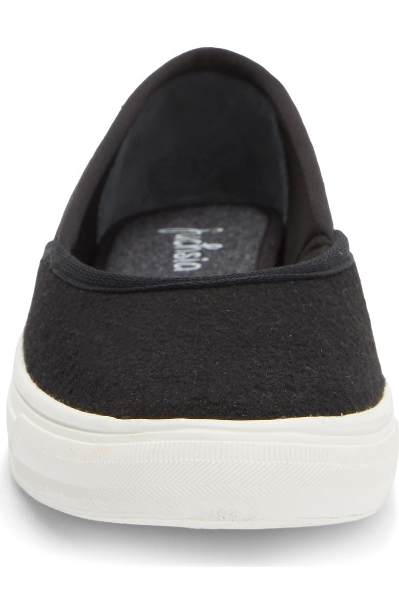 FUCHSIA <p>Crossover Sneaker Flat (Women)</p>, Alternate, color, Black