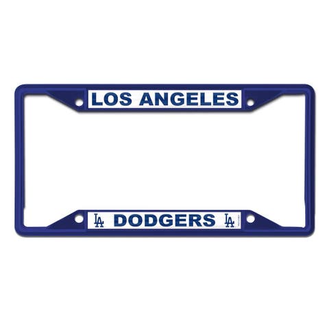 Los Angeles Dodgers Chrome Color License Plate Frame