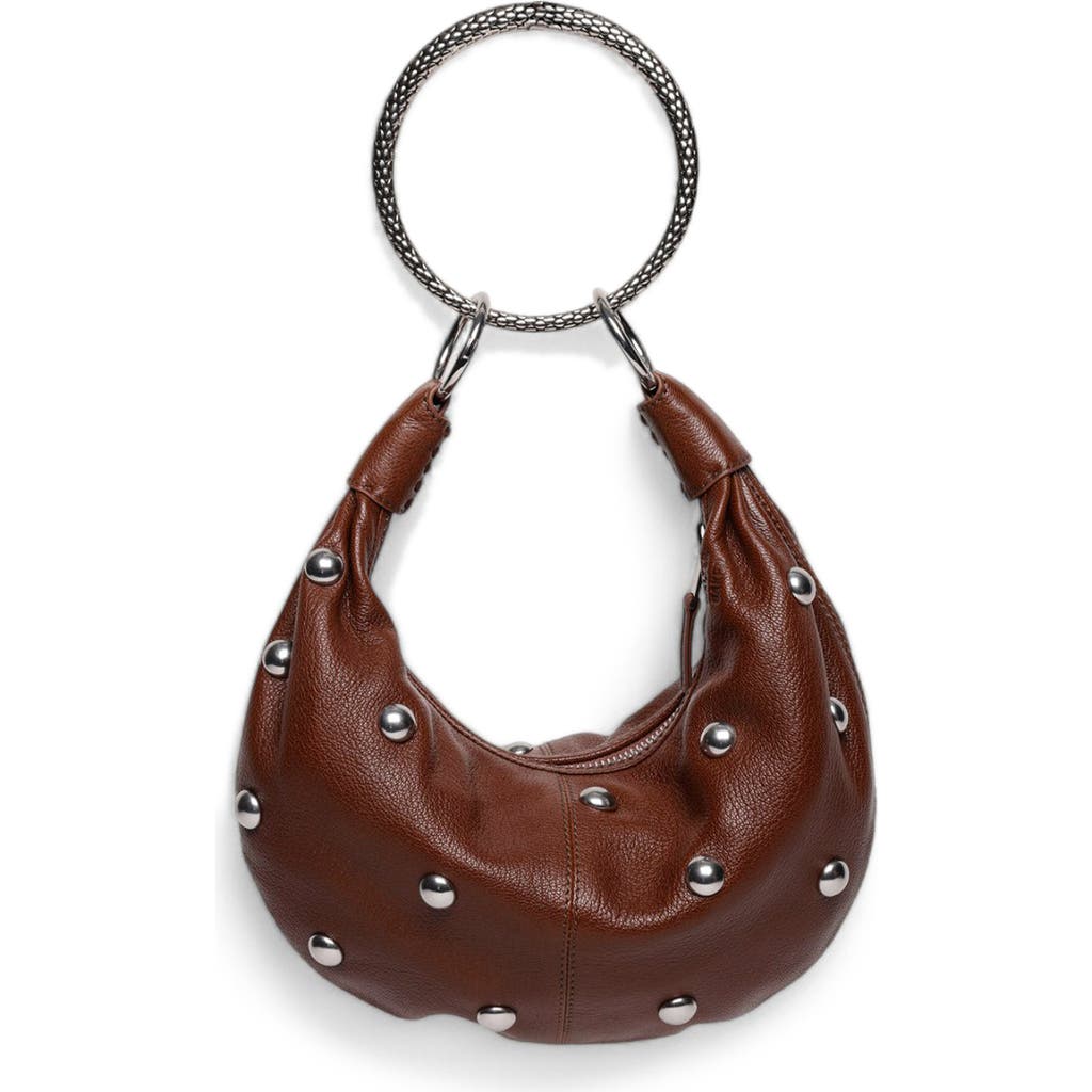 Walter Baker Miller Leather Mini Hobo In Sepia