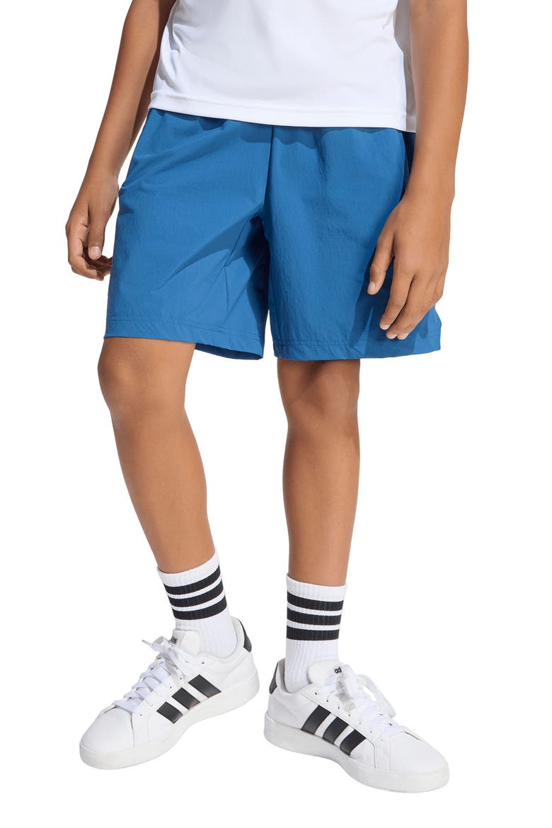 Kids' Z-N-E Woven Travel Shorts, Alternate, color, DUSKY PETROL/ DUSKY INK