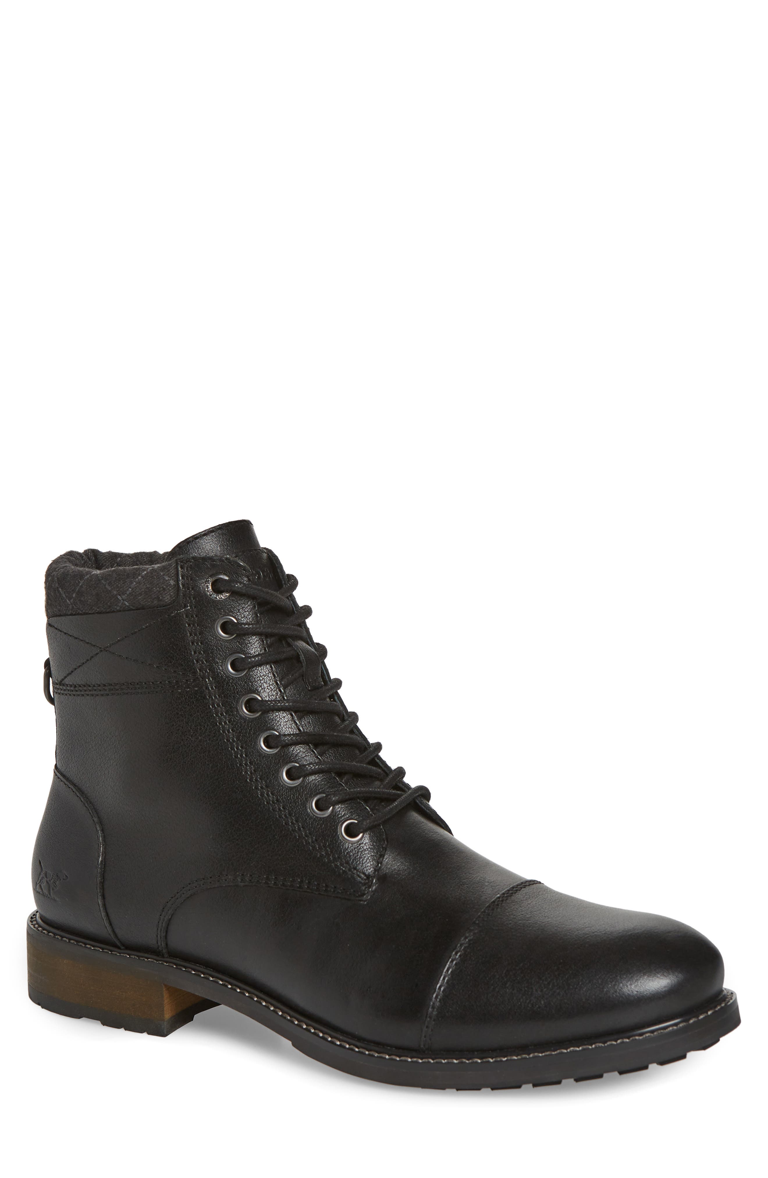 Rodd & Gunn David Field Cap Toe Boot, Main, color, 