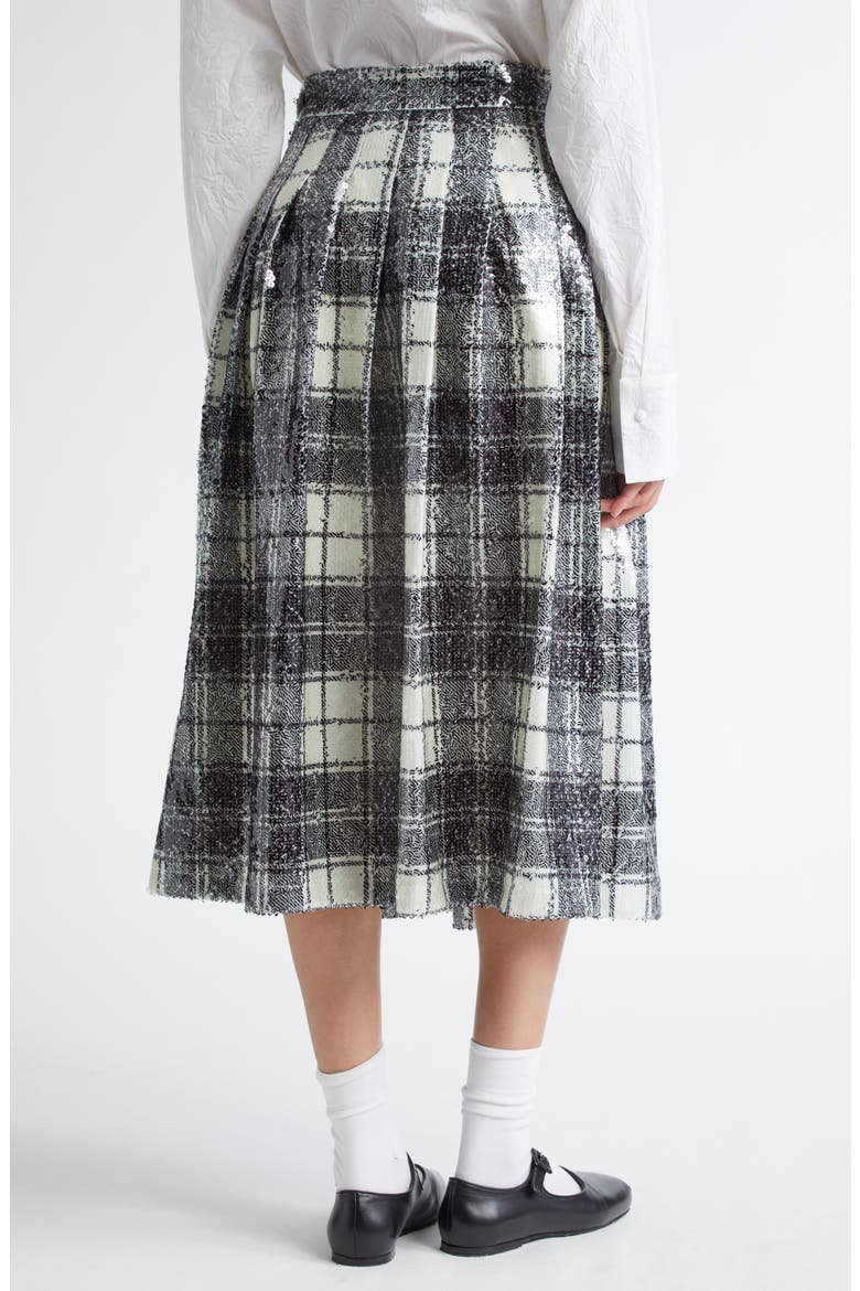 Gender Inclusive Ace Plaid Sequin Skirt, Alternate, color, PLAID SEQUIN