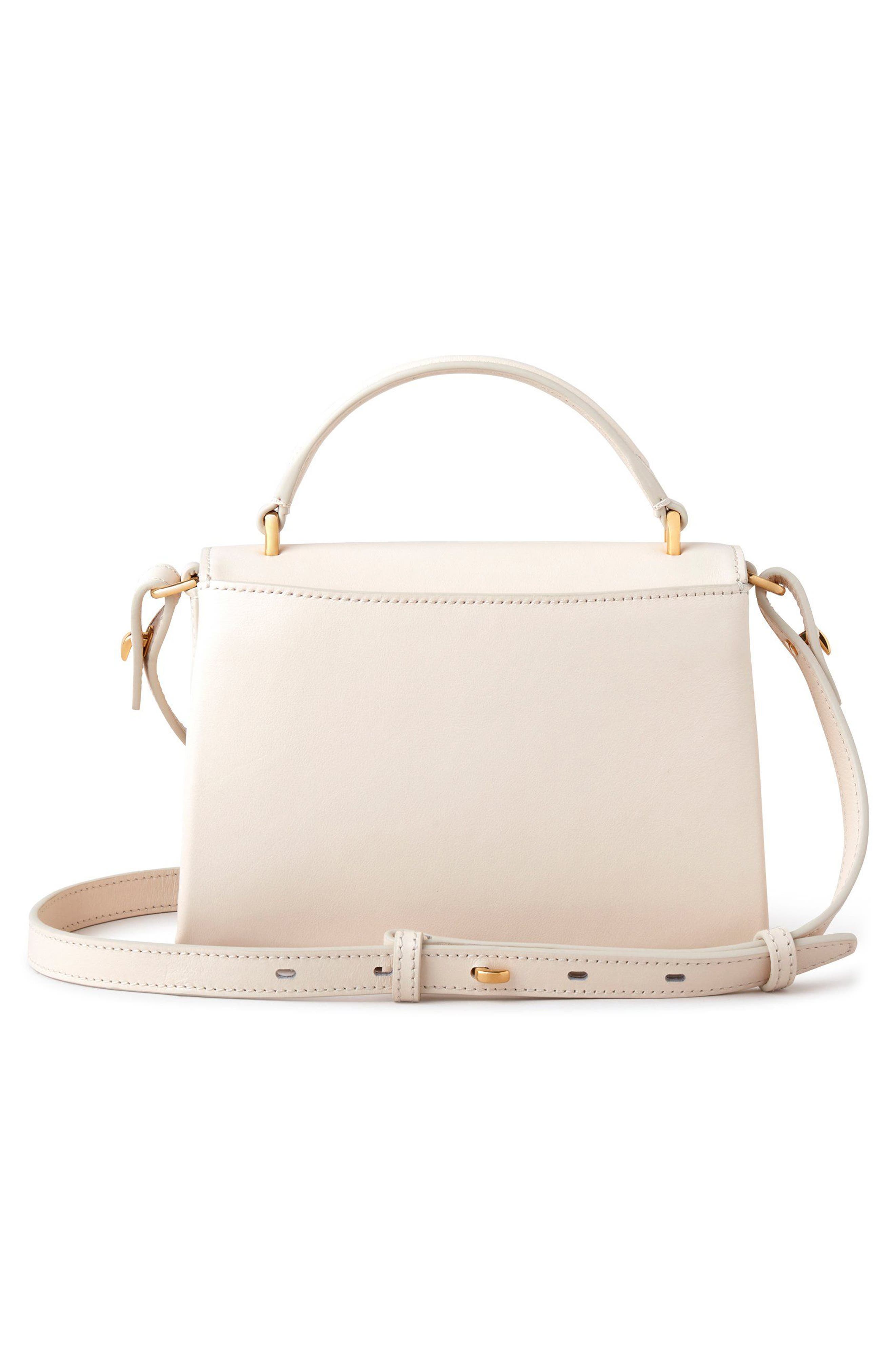 Mulberry Small Lana Top Handle Crossbody Bag, Alternate, color, Eggshell