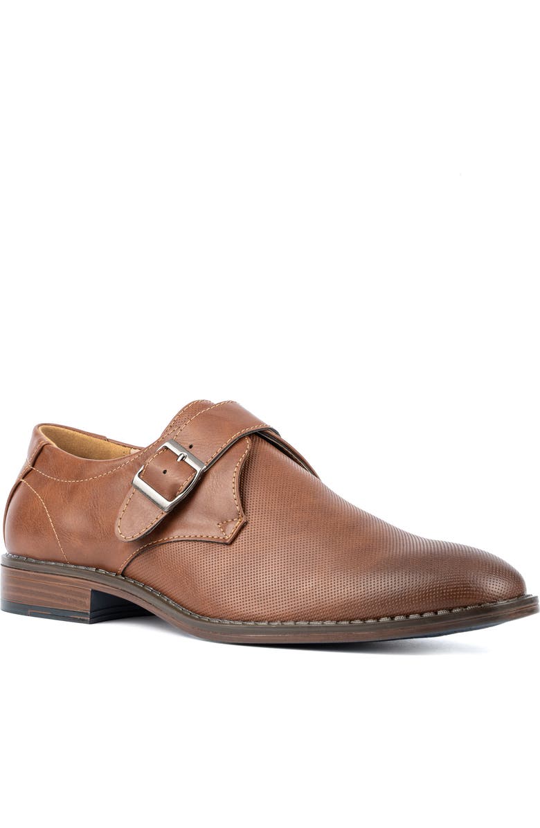 XRAY Amadeo Monk Strap Faux Leather Loafer, Main, color, Tan