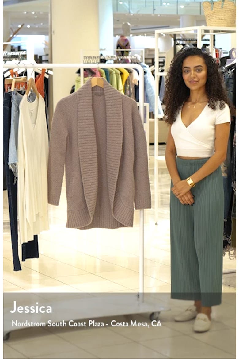 CozyChic™ Chenille Circle Cardigan video