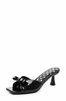 Bow Heeled Sandal