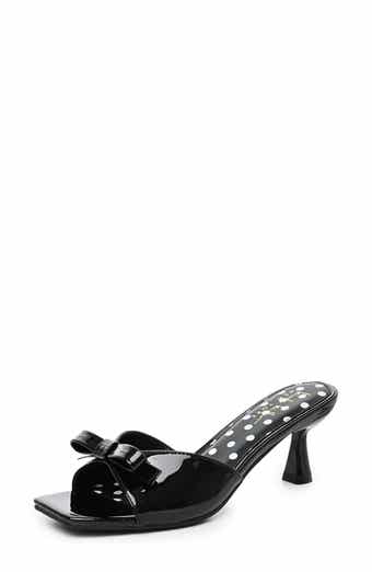 Bow Heeled Sandal