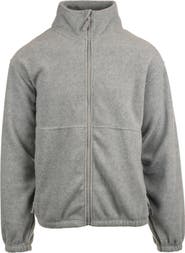 BURNSIDE Polar Fleece Full Zip Jacket