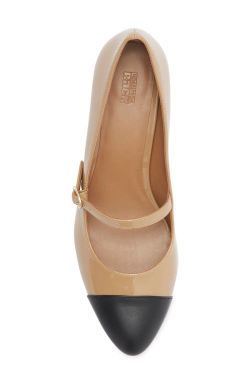 Nordstrom Rack Jackie Cap Toe Mary Jane Pump In Brown