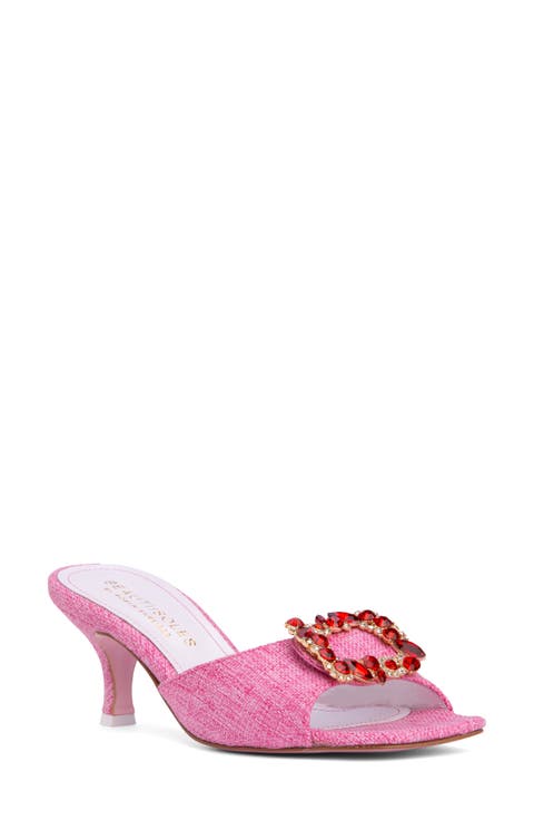 Eden Kitten Heel Slide Sandal (Women)