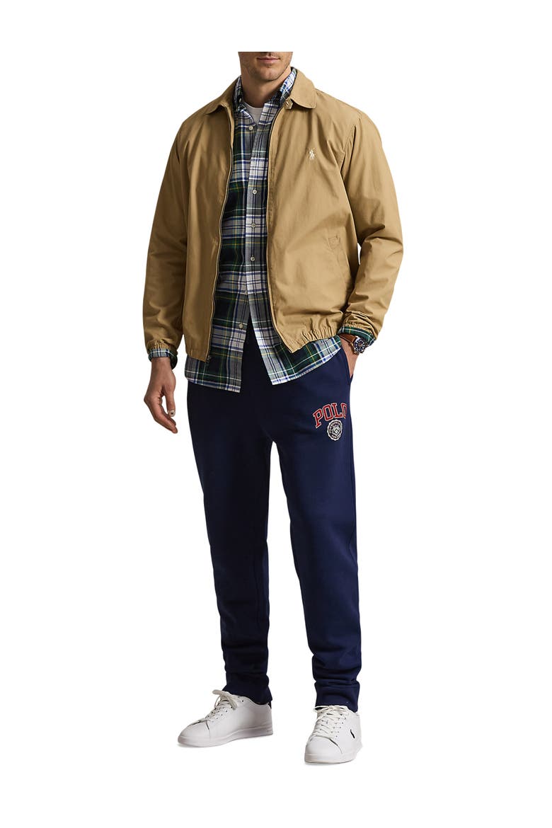 Big & Tall Varsity Graphic Joggers, Alternate, color, NEWPORT NAVY