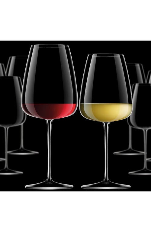 Luigi Bormioli Talismano 8-piece Stemware Set In Transparent