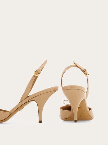 【関税込み】FERRAGAMO Gylla' slingback FERRAGAMO Gylla Pointed Toe Slingback Pump (Women) | Nordstrom