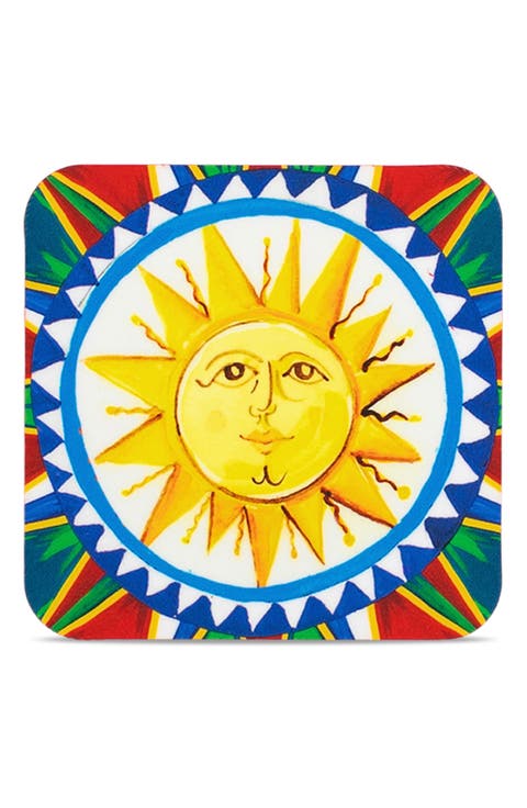 Carretto Set of 12 Reversible Paper Coasters