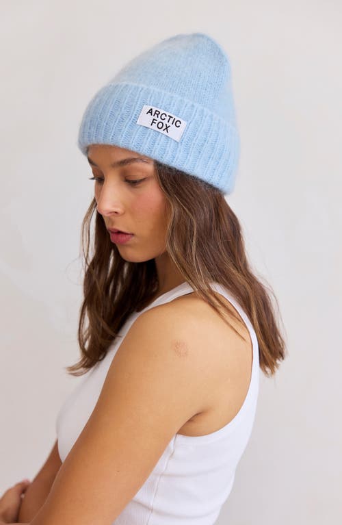 Arctic Fox & Co. Arctic Fox & Co The Mohair & Merino Wool Blend Beanie In Blue