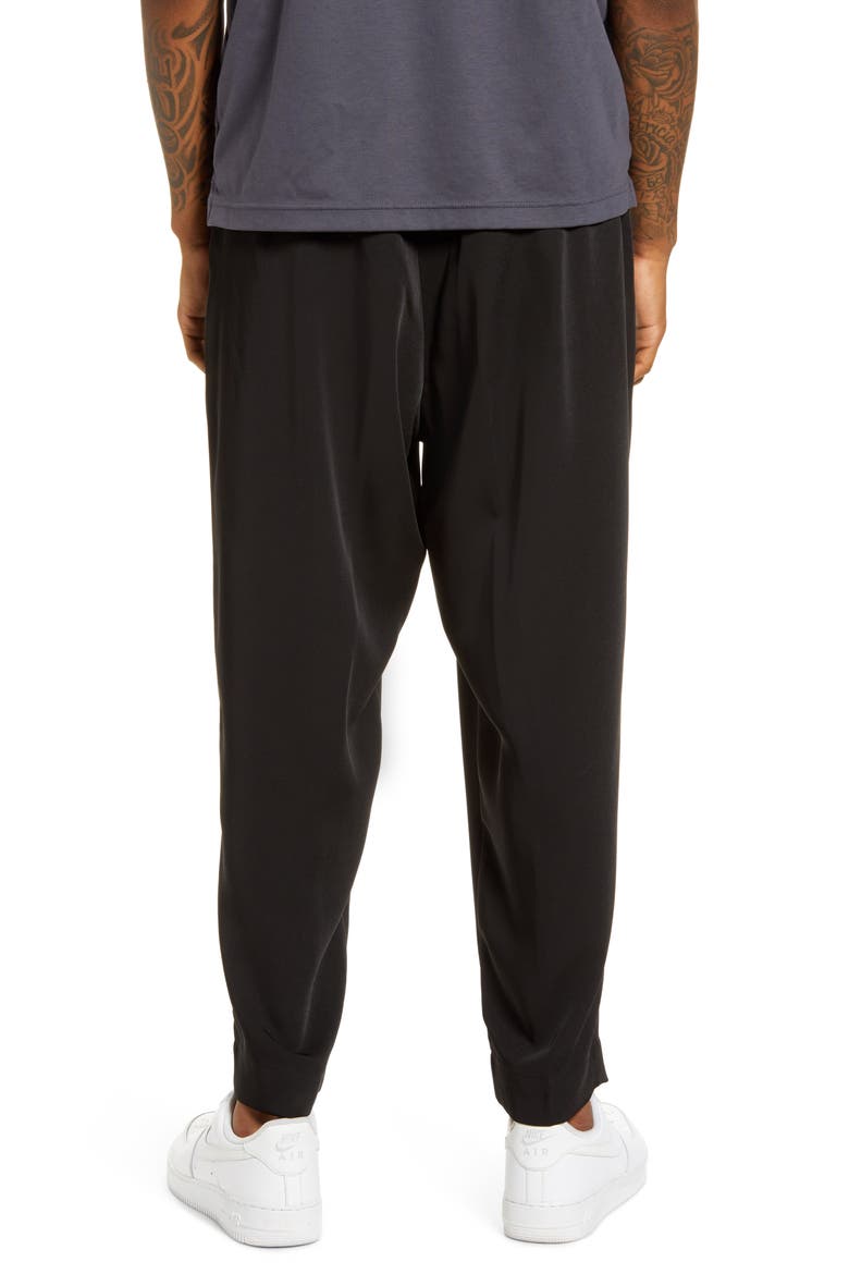 Henderson Crop Drawstring Pants, Alternate, color, BLACK