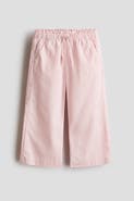 H&M Linen-blend Drawstring Trousers