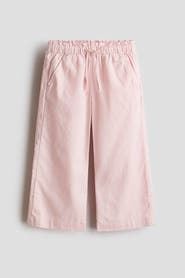 H&M Linen-blend Drawstring Trousers