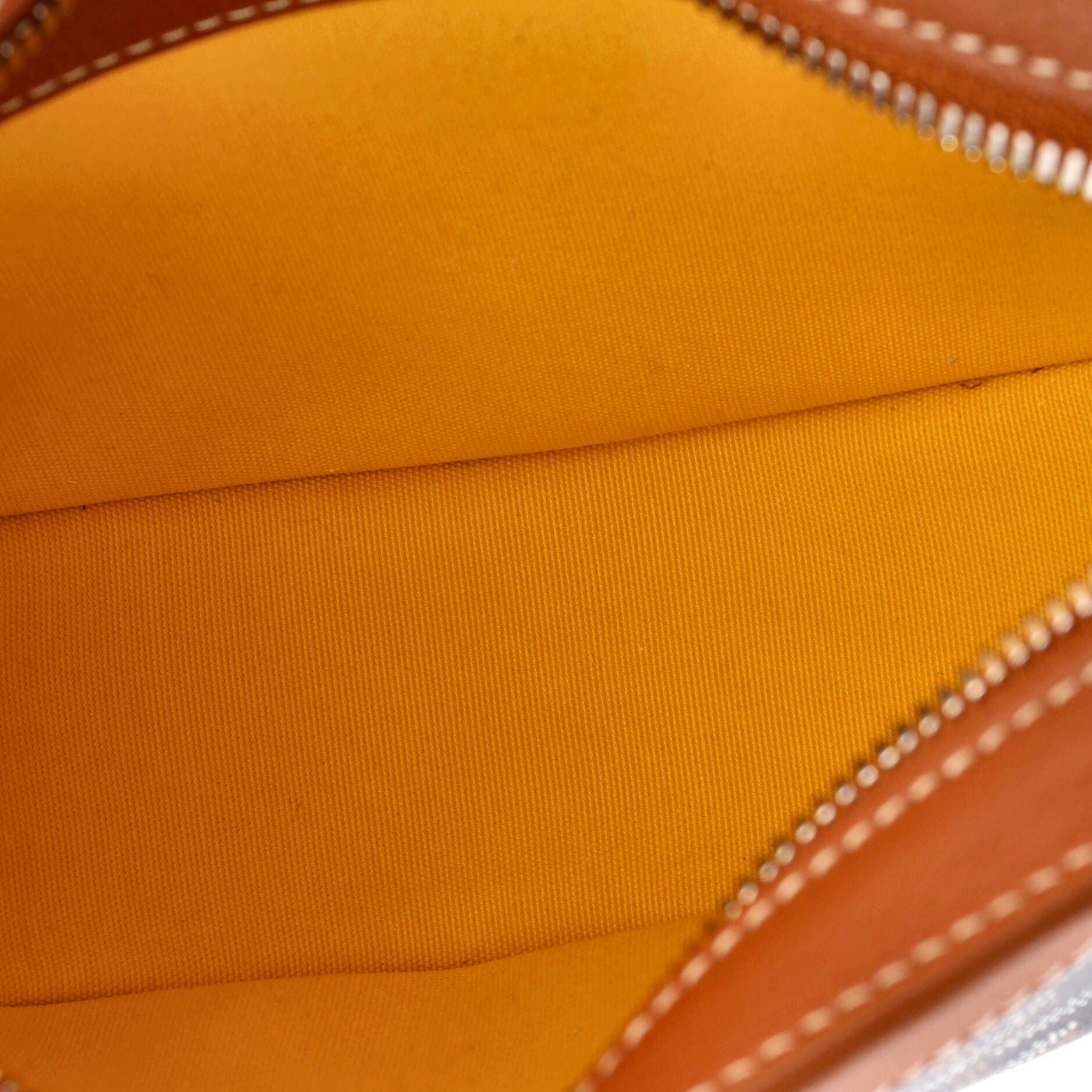 Pre-Owned Goyard Hirondelle Shoulder Bag Coated Canvas and Leather, Alternate, color, Brown