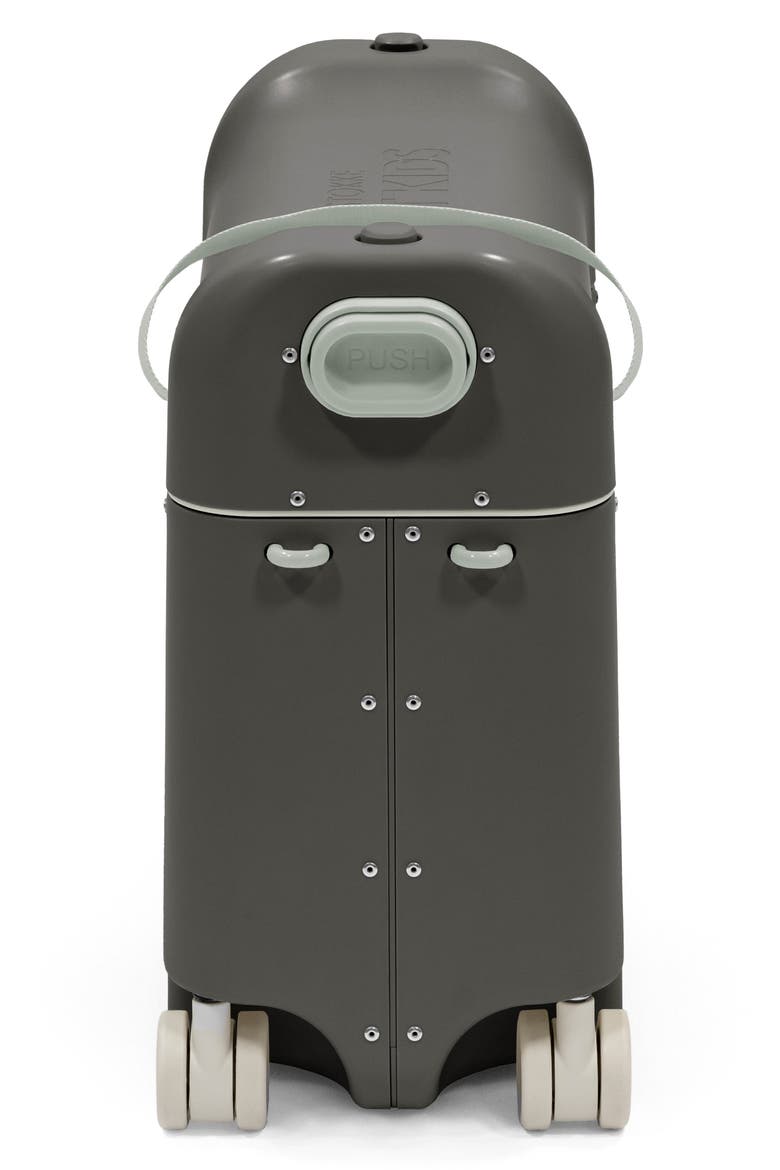 JetKids BedBox® Ride-On Carry-On Suitcase, Alternate, color, GREY