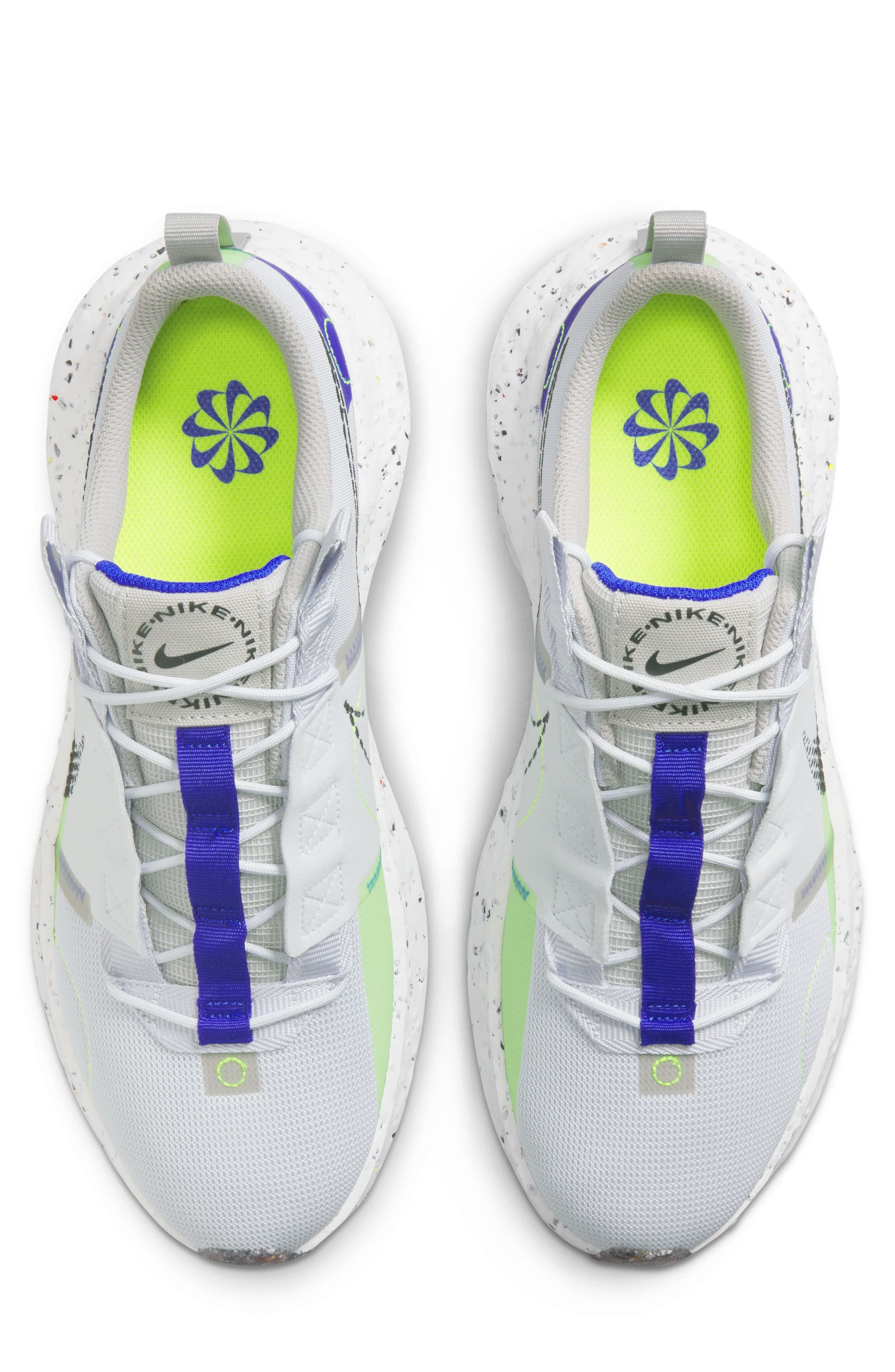 Crater Impact Sneaker, Alternate, color, GREY/ BLACK/ GREEN