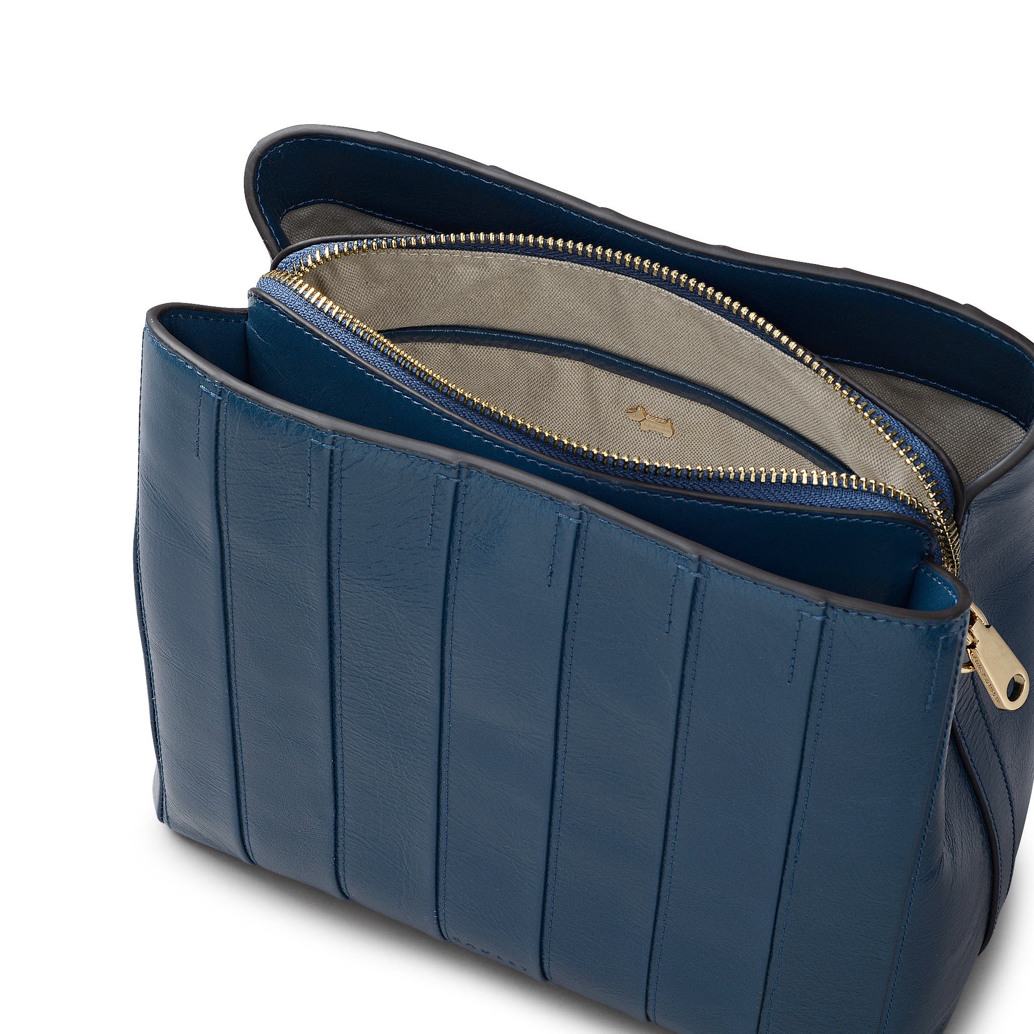 Radley Dukes Place - Stripe Medium Compartment Crossbody Bag, Alternate, color, Utility