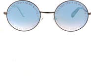 BCBGeneration Boho Round 54mm Gradient Round Sunglasses