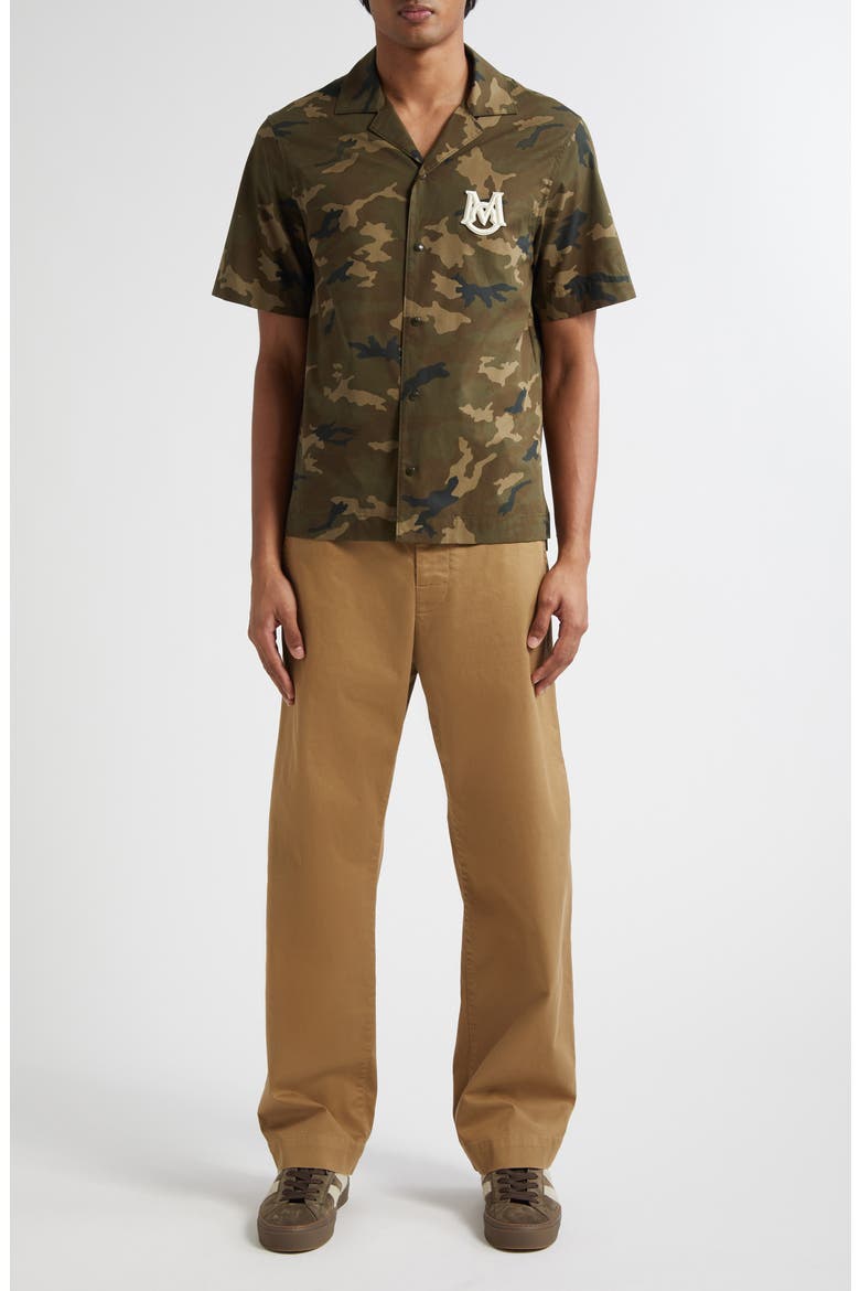 Cotton Stretch Gabardine Pants, Alternate, color, DIJON