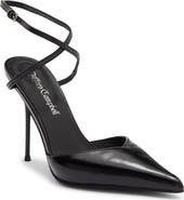 Jeffrey Campbell Bordeaux Ankle Strap Pointed Toe Pump