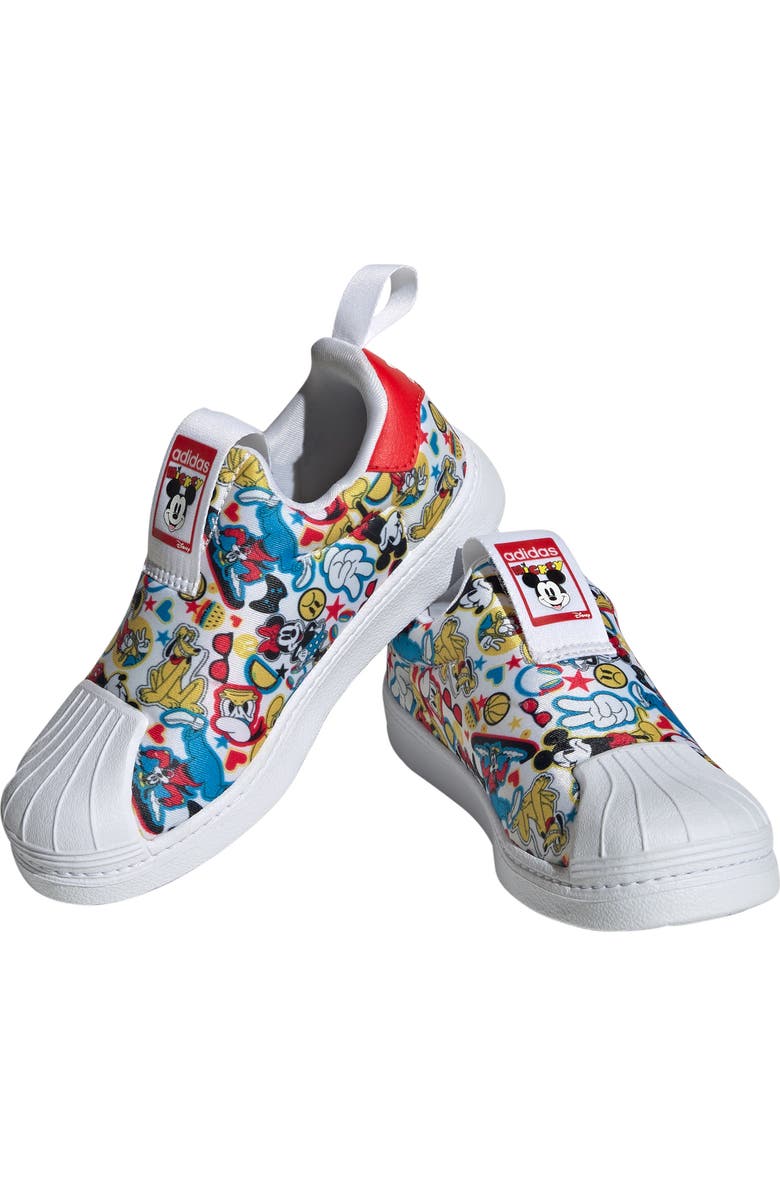 adidas x Disney Mickey & Friends Superstar 360 Sneaker, Alternate, color,