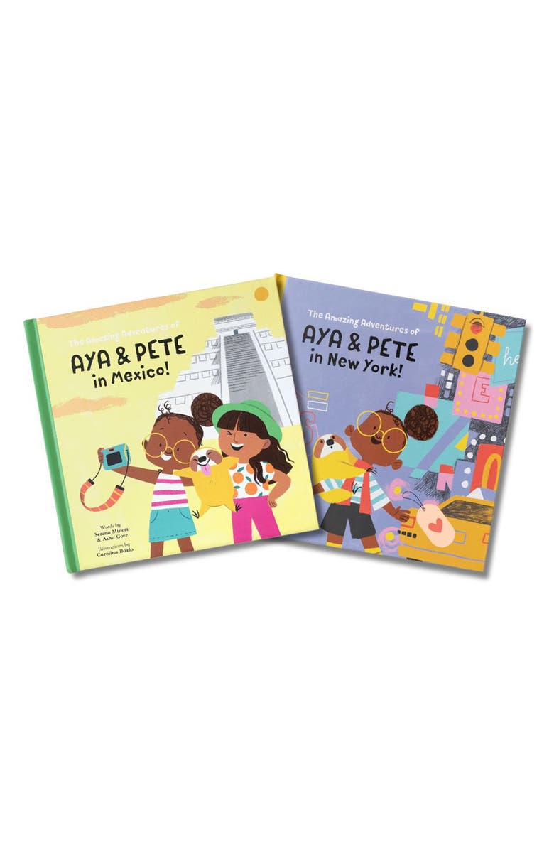 AYA AND PETE 'The Amazing Adventures of Aya & Pete' Big City Duo Book Set, Main, color, 