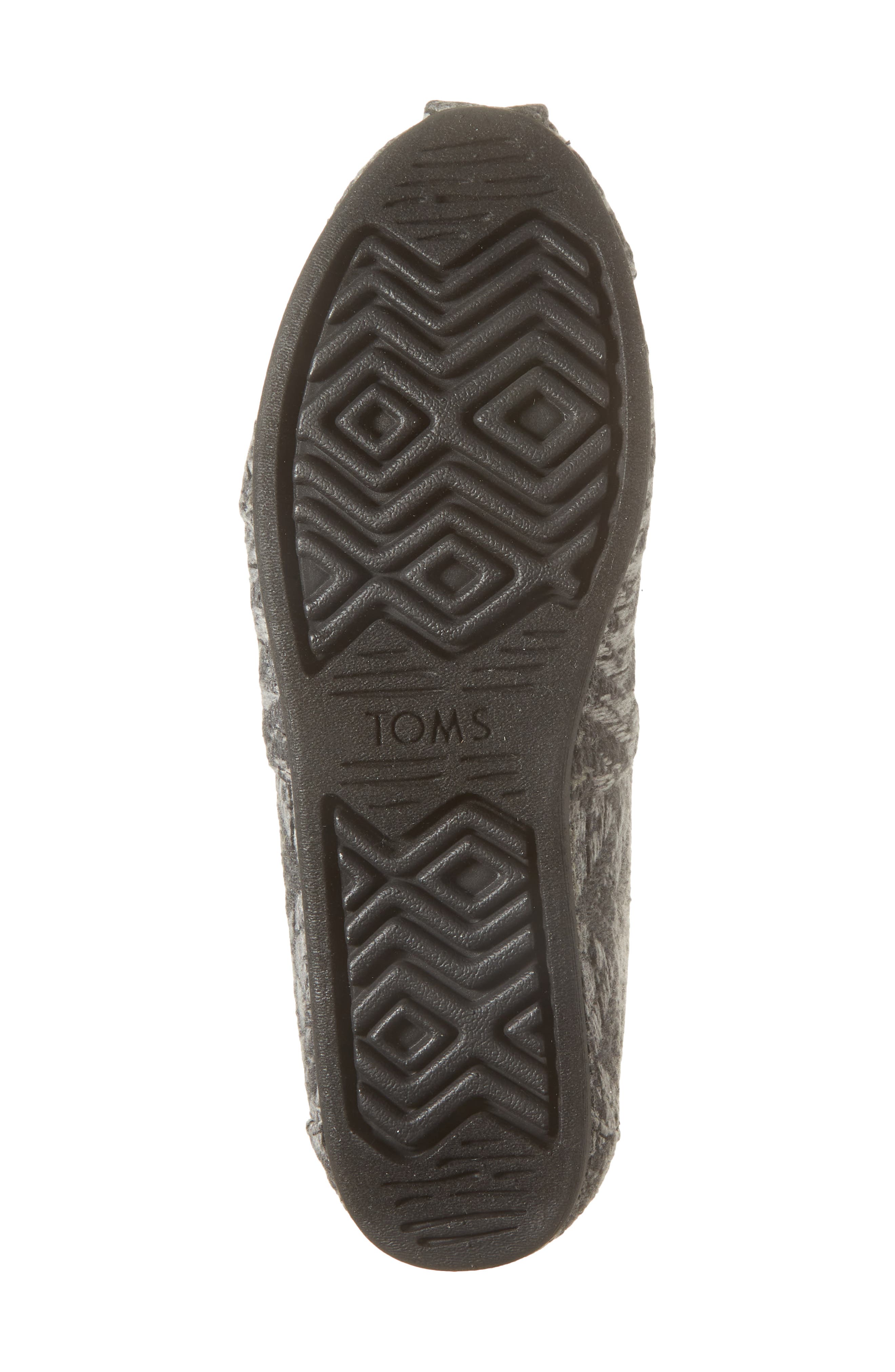 TOMS Alpargata Slip-On, Alternate, color, Black/ Grey
