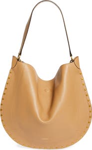 Isabel Marant Oskan Soft Leather Hobo Bag