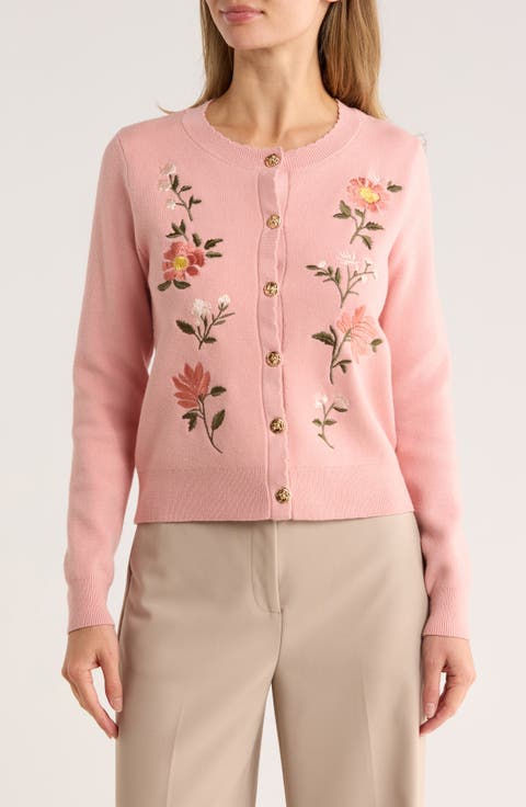 Embroidered Cardigan