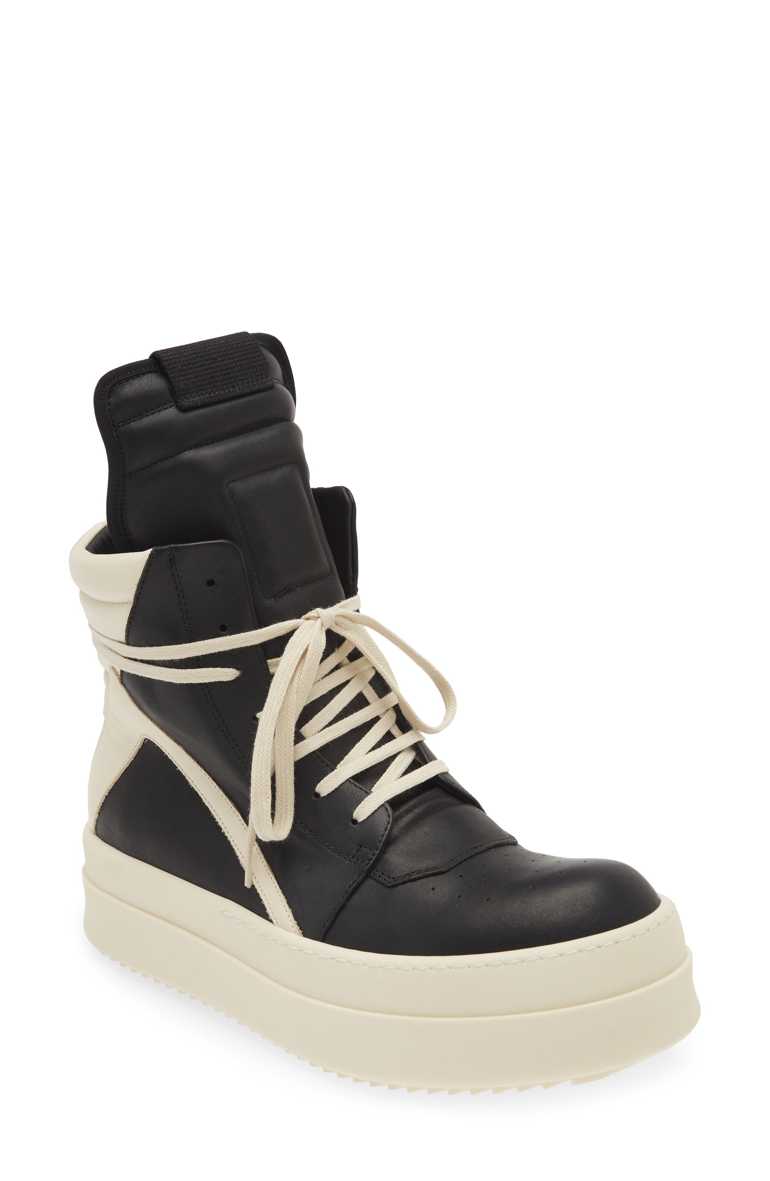 Rick Owens Geobasket Mega Bumper High Top Sneaker, Main, color, 