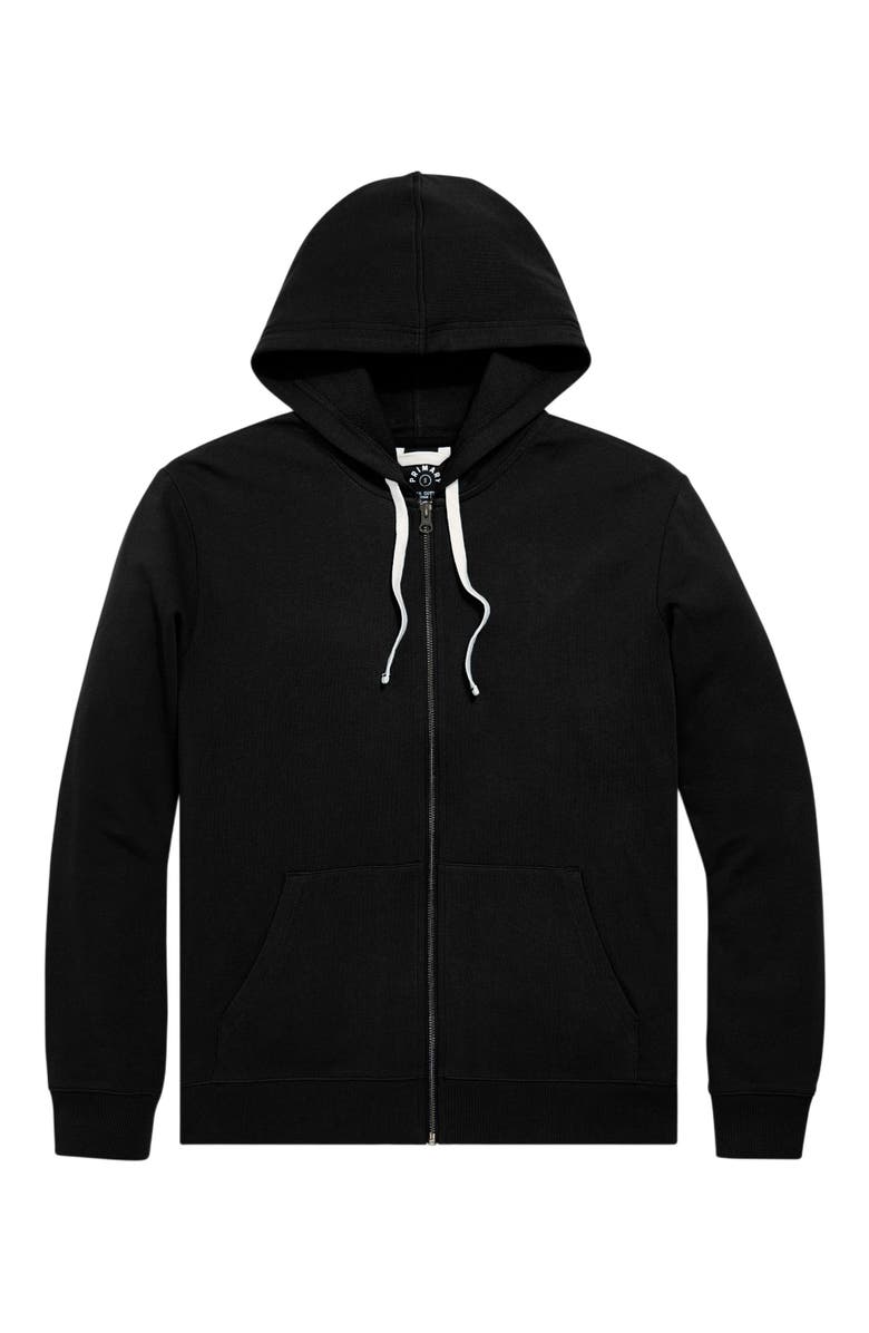 Primary Adult 24/7 Zip Hoodie, Main, color, Black