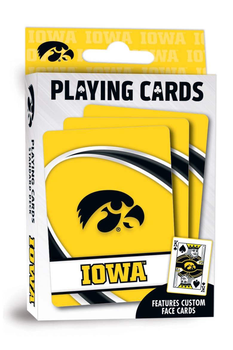 Iowa Hawkeyes Playing Cards, Main, color, Multicolor